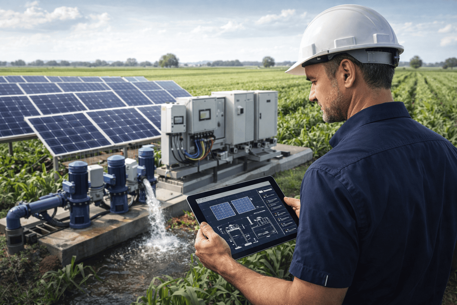 Agricultural Energy Solutions and Solar Pumps